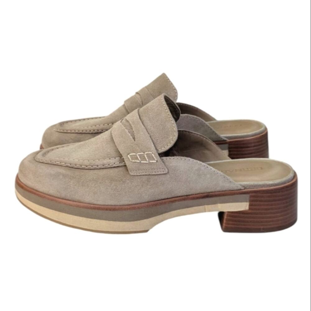 Bernardo Suri Penny Loafer Mules EUC $248 Size 9.5M  S3559